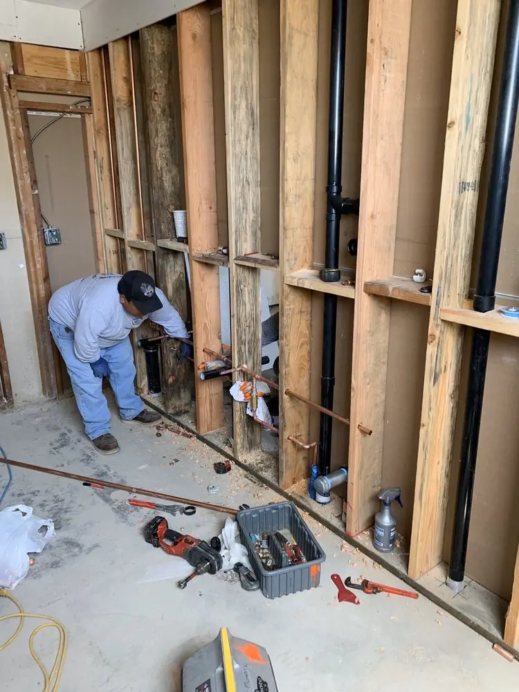 Commercial rough-in plumbing for Water Heater Replacement in Lake Byrd